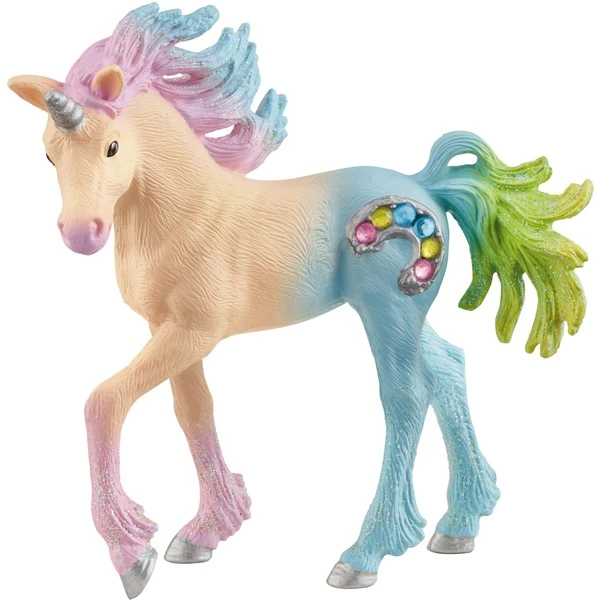 Schleich Bayala Bonbon Einhorn Fohlen, Spielfigur 3 Schleich Bayala Bonbon Einhorn Fohlen, Spielfigur