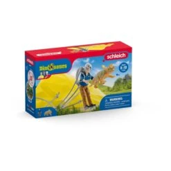 Spielwarenladen -Spielwarenladen Schleich Dinosaurs Dino Fallschirmrettung Spielfigur@@1832782 1