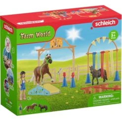 Schleich Farm World Pony Agility Training, Spielfigur -Spielwarenladen Schleich Farm World Pony Agility Training Spielfigur@@1832634 3