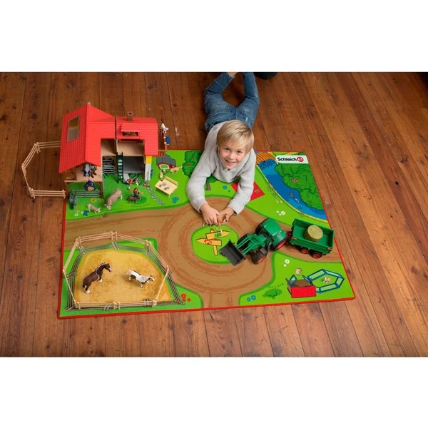 Schleich Farm World Spielteppich Bauernhof, Spielmatte 4 Schleich Farm World Spielteppich Bauernhof, Spielmatte – Bild 2
