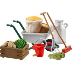 Schleich Farm World Stallpflege Zubehör, Spielfigur