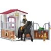 Schleich Horse Club Pferdebox Mit Tori & Princess, Spielfigur -Spielwarenladen Schleich Horse Club Pferdebox mit Tori Princess Spielfigur@@1832587