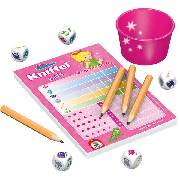 Schmidt Spiele Bibi Blocksberg, Kniffel ® Kids, Würfelspiel 4 Schmidt Spiele Bibi Blocksberg, Kniffel ® Kids, Würfelspiel – Bild 2