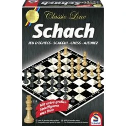 Schmidt Spiele Classic Line: Schach, Brettspiel