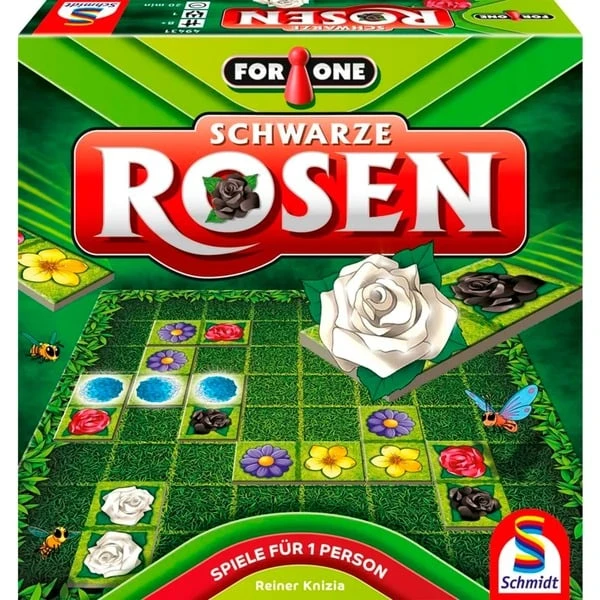 Schmidt Spiele For One - Schwarze Rosen, Brettspiel 3 Schmidt Spiele For One - Schwarze Rosen, Brettspiel