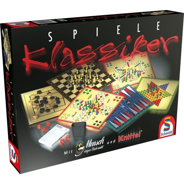 Schmidt Spiele Spielesammlung: Spiele-Klassiker, Brettspiel 3 Schmidt Spiele Spielesammlung: Spiele-Klassiker, Brettspiel