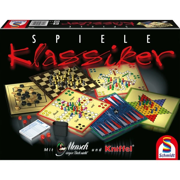 Schmidt Spiele Spielesammlung: Spiele-Klassiker, Brettspiel 4 Schmidt Spiele Spielesammlung: Spiele-Klassiker, Brettspiel – Bild 2