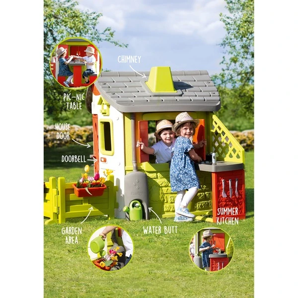 Smoby Neo Jura Lodge, Gartenspielgerät 4 Smoby Neo Jura Lodge, Gartenspielgerät – Bild 2