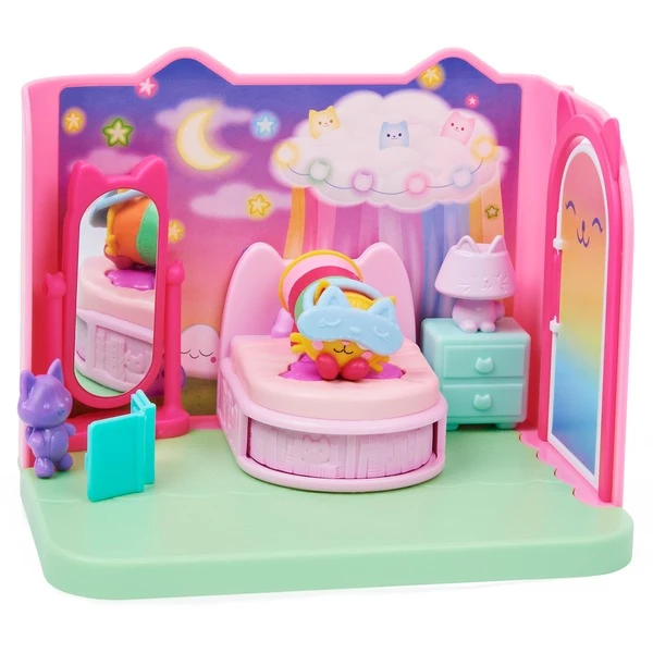 Spin Master Gabby's Dollhouse Deluxe Room Schlafzimmer , Spielfigur 6 Spin Master Gabby's Dollhouse Deluxe Room Schlafzimmer , Spielfigur – Bild 4