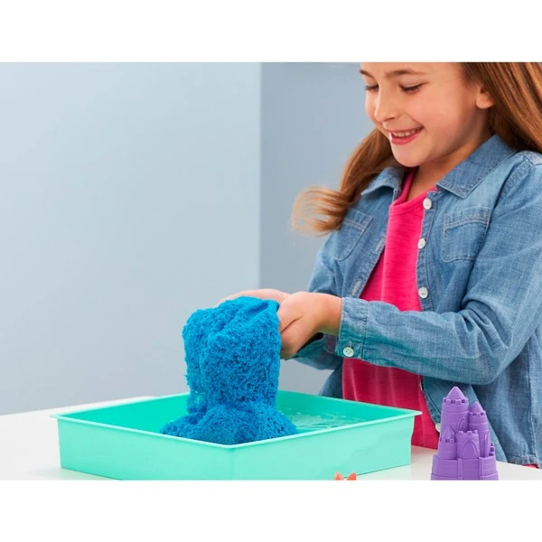 Spin Master Kinetic Sand - Sandbox Set Blau, Spielsand 9 Spin Master Kinetic Sand - Sandbox Set Blau, Spielsand – Bild 7