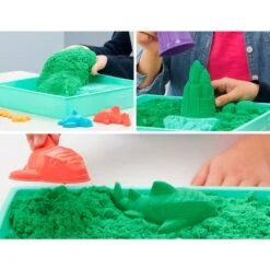 Spin Master Kinetic Sand - Sandbox Set Grün, Spielsand -Spielwarenladen Spin Master Kinetic Sand Sandbox Set gr n Spielsand@@100007973 5