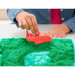 Spin Master Kinetic Sand - Sandbox Set Grün, Spielsand -Spielwarenladen Spin Master Kinetic Sand Sandbox Set gr n Spielsand@@100007973 6