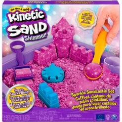 Spin Master Kinetic Sand - Schimmer Sandbox Set Lila, Spielsand -Spielwarenladen Spin Master Kinetic Sand Schimmer Sandbox Set lila Spielsand@@100007981 6