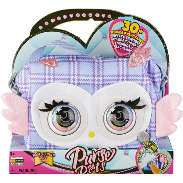 Spin Master Purse Pets - Print Perfect Eule, Tasche 3 Spin Master Purse Pets - Print Perfect Eule, Tasche