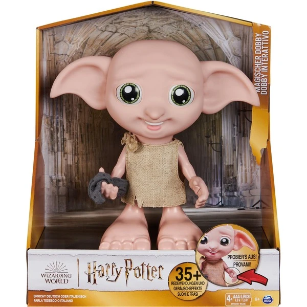 Spin Master Wizarding World - Interaktiver Dobby Hauself, Spielfigur 7 Spin Master Wizarding World - Interaktiver Dobby Hauself, Spielfigur – Bild 5