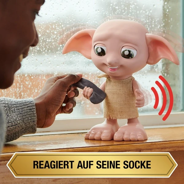 Spin Master Wizarding World - Interaktiver Dobby Hauself, Spielfigur 8 Spin Master Wizarding World - Interaktiver Dobby Hauself, Spielfigur – Bild 6