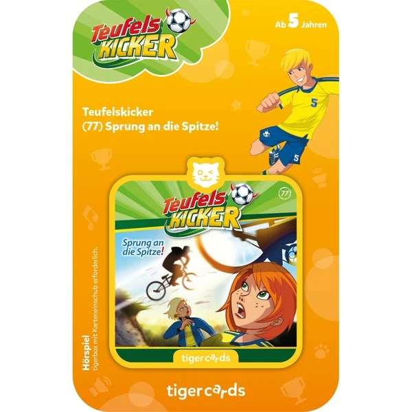 Tigermedia Tigercard - Teufelskicker (77): Sprung An Die Spitze, Hörbuch – Bild 3