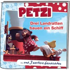 Tonies Petzi - Drei Landratten Bauen Ein Schiff, Spielfigur -Spielwarenladen Tonies Petzi Drei Landratten bauen ein Schiff Spielfigur@@1se2tt2l 3