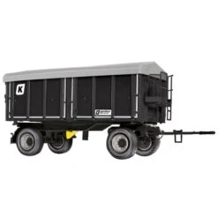 Wiking Kröger Zweiachs-Dreiseiten-Kippanhänger HKD 302, Modellfahrzeug