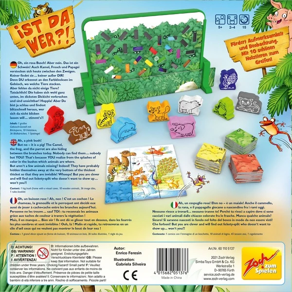 Zoch Ist Da Wer?, Brettspiel 7 Zoch Ist Da Wer?, Brettspiel – Bild 5