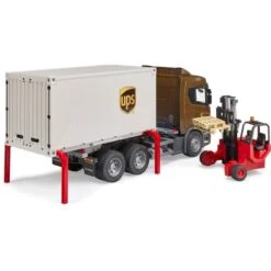Bruder Scania Super 560R Logistik LKW Mit Mitnahmestapler, Modellfahrzeug -Spielwarenladen bruder Scania Super 560R Logistik LKW mit Mitnahmestapler Modellfahrzeug@@1912231 5
